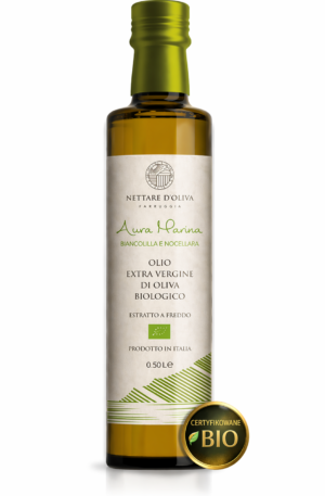 Oliwa z oliwek extra virgin BIO Aura Marina 0,5L Nettare d’Oliva
