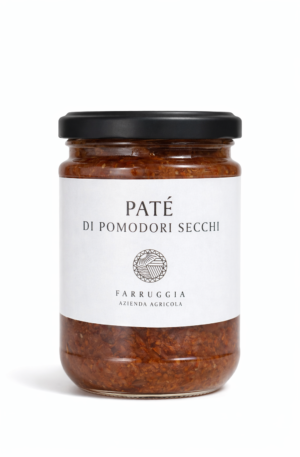 Pasta z suszonych pomidorów z Sycylii Paté di Pomodori Secchi słoik Farruggia