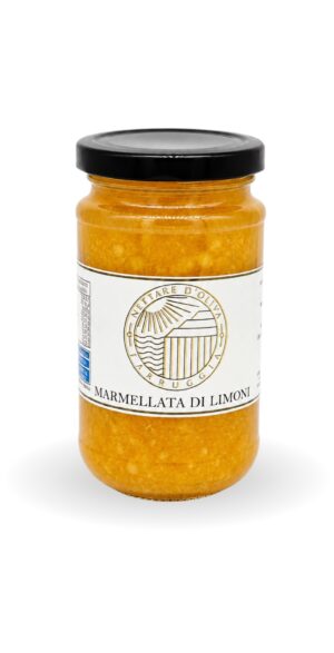 Marmolada cytrynowa z Sycylii Marmellata di Limoni 240g w szklanym słoiku