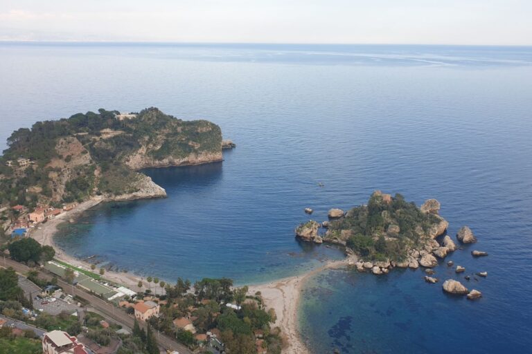 Isola bella -widok z góry